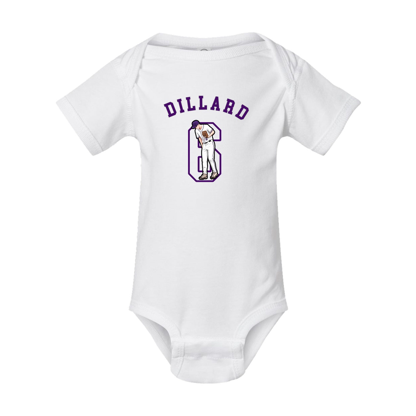 Baby Onesie — Shirsey Arch in White