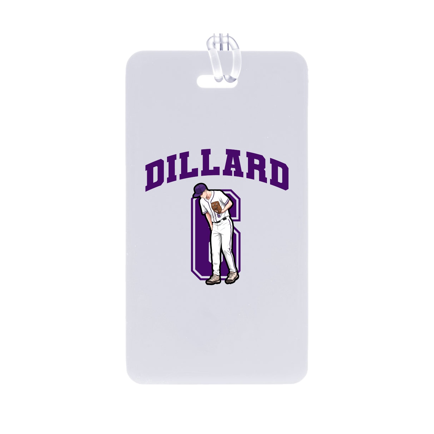 Bag Tag — Number in Classic