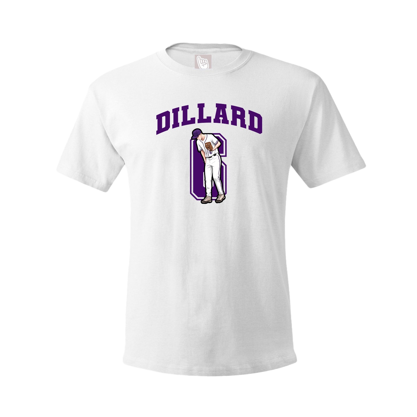 Tee — Number in White