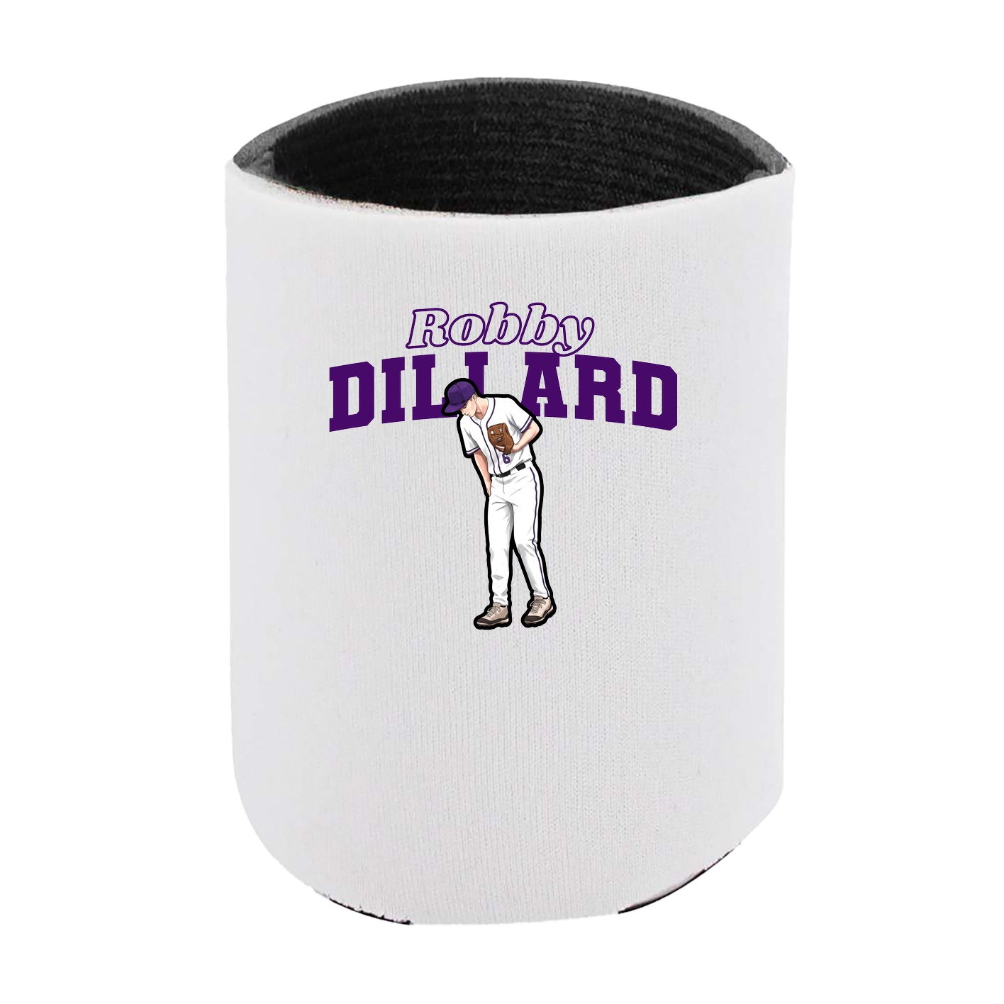 Can Holder — Name Arch in White