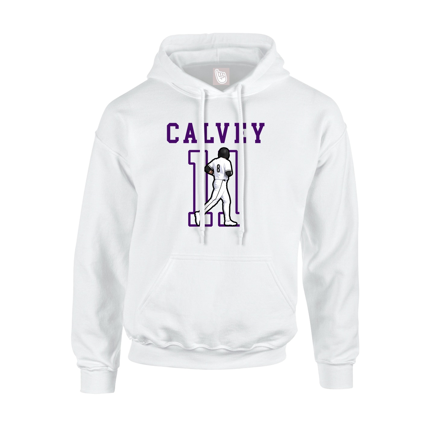 Hoodie — Shirsey in White