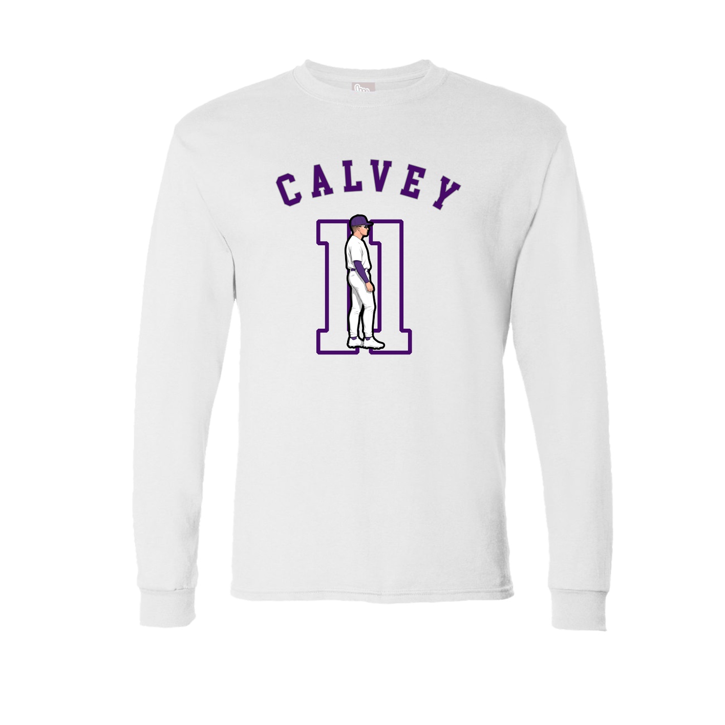 Long Sleeve Tee — Shirsey Arch in White