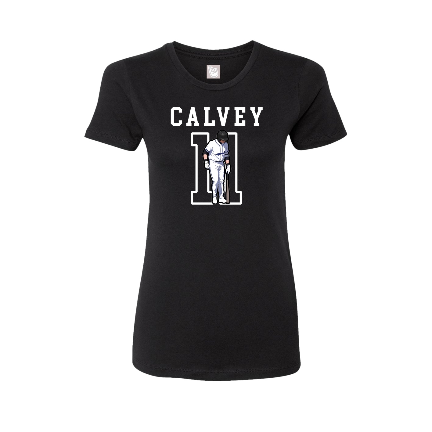 Fitted Women's Tee — Shirsey in Black