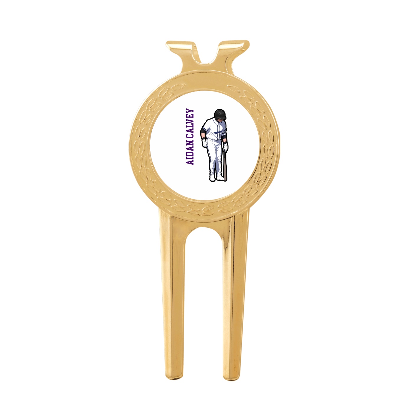 Divot Tool with Ball Marker — Name Vertical in Classic