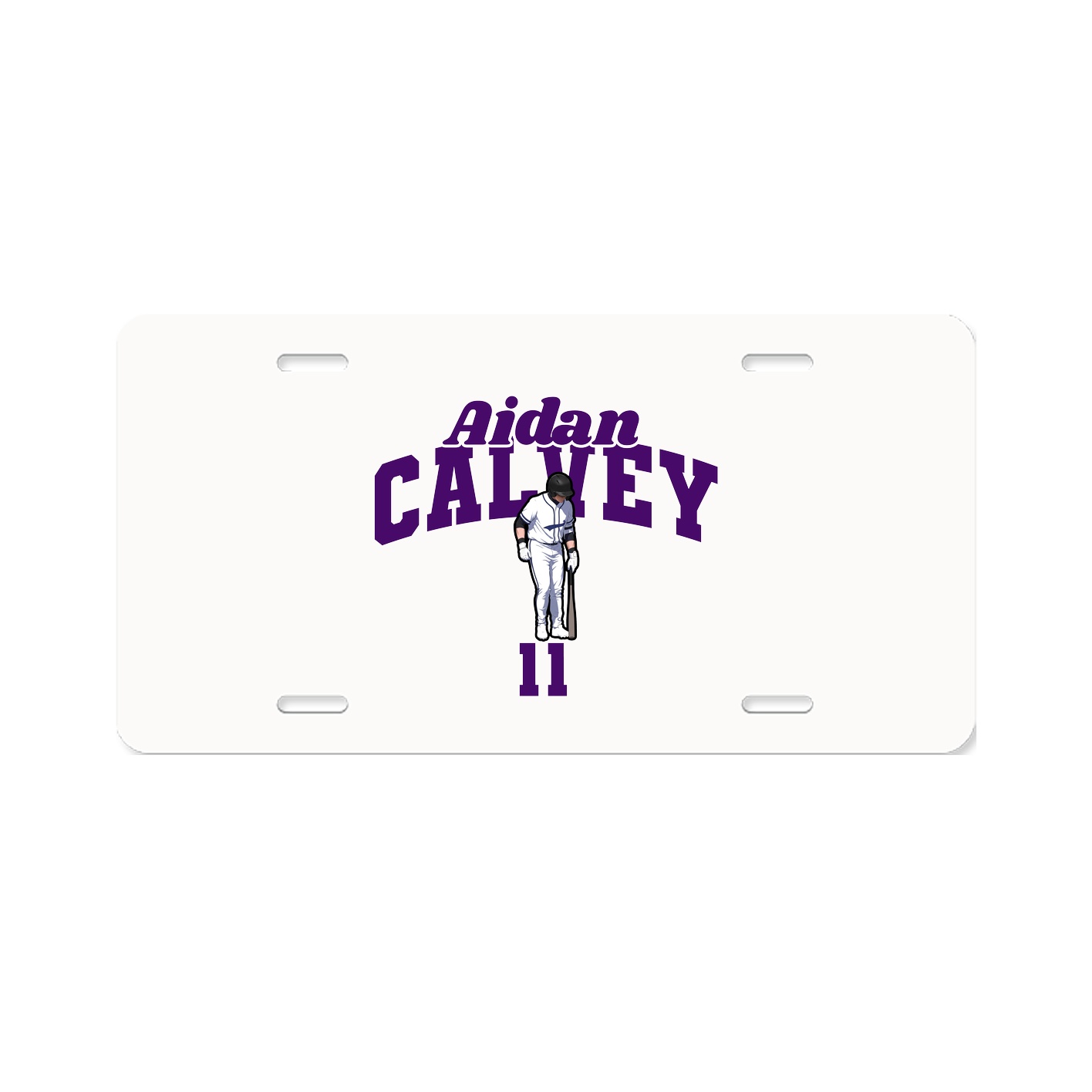 License Plate — Signature Arch in Classic