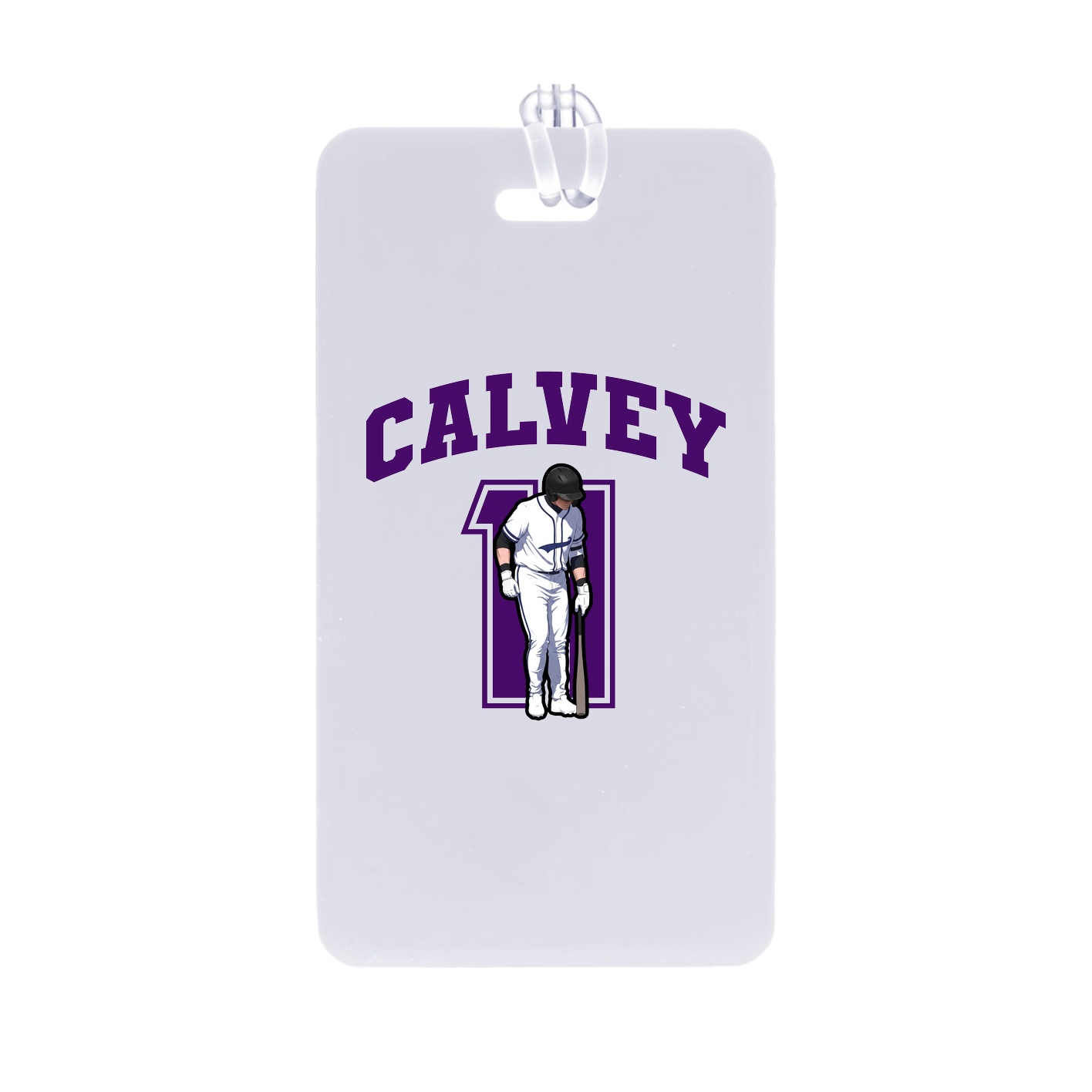 Bag Tag — Number in Classic