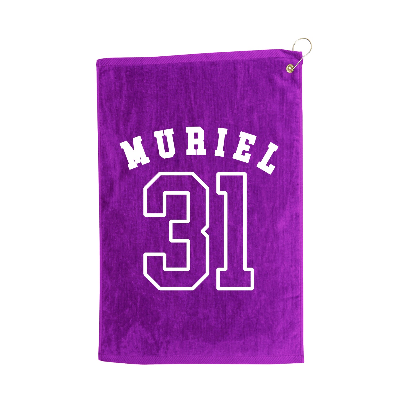 Golf Towel — Shirsey Arch in Purple