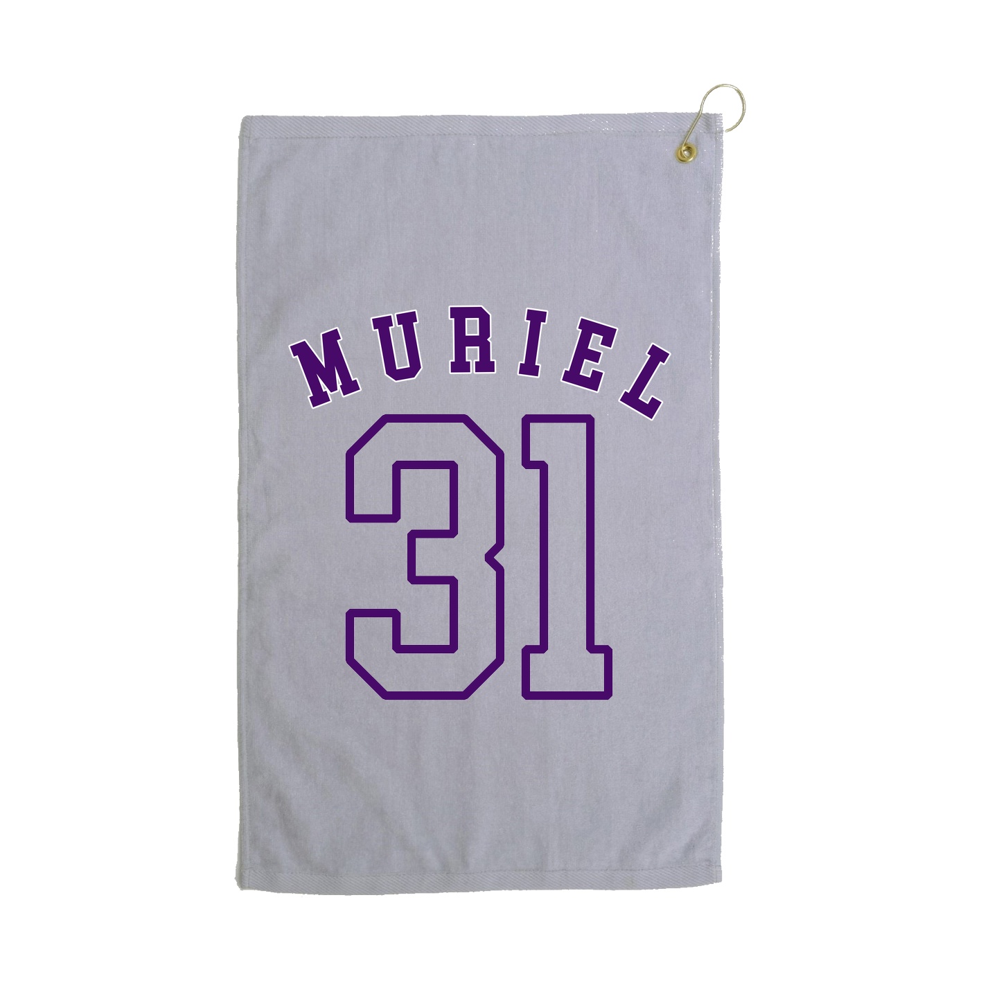 Golf Towel — Shirsey Arch in Grey