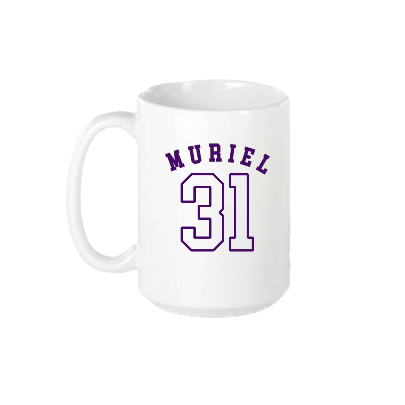 15oz Coffee Mug — Shirsey Arch in White