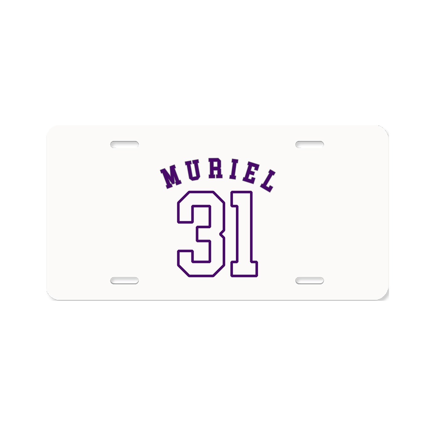 License Plate — Shirsey Arch in Classic