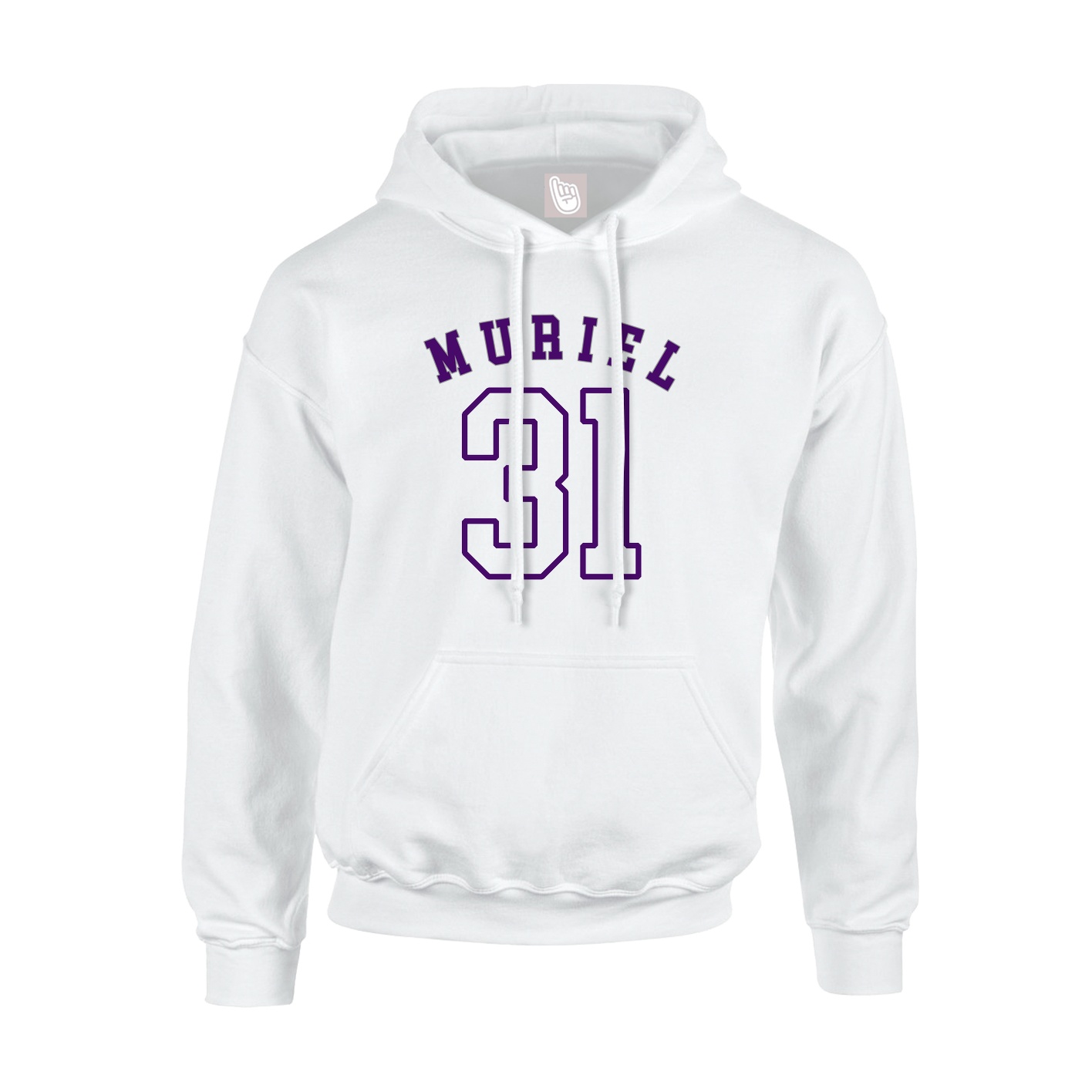 Hoodie — Shirsey Arch in White