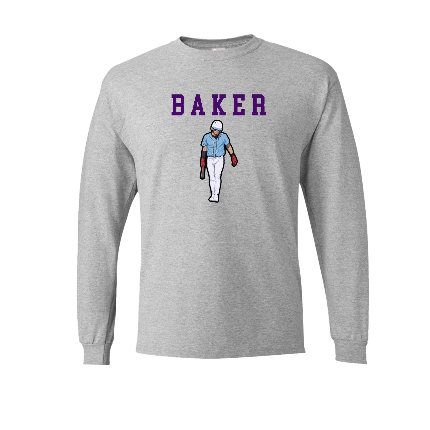 Long Sleeve Tee — Shirsey in Grey