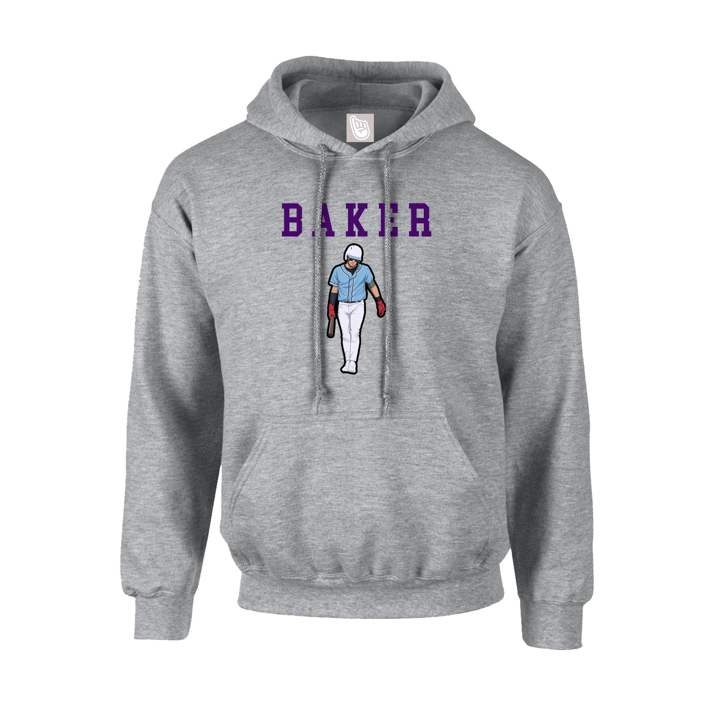 Hoodie — Shirsey in Grey