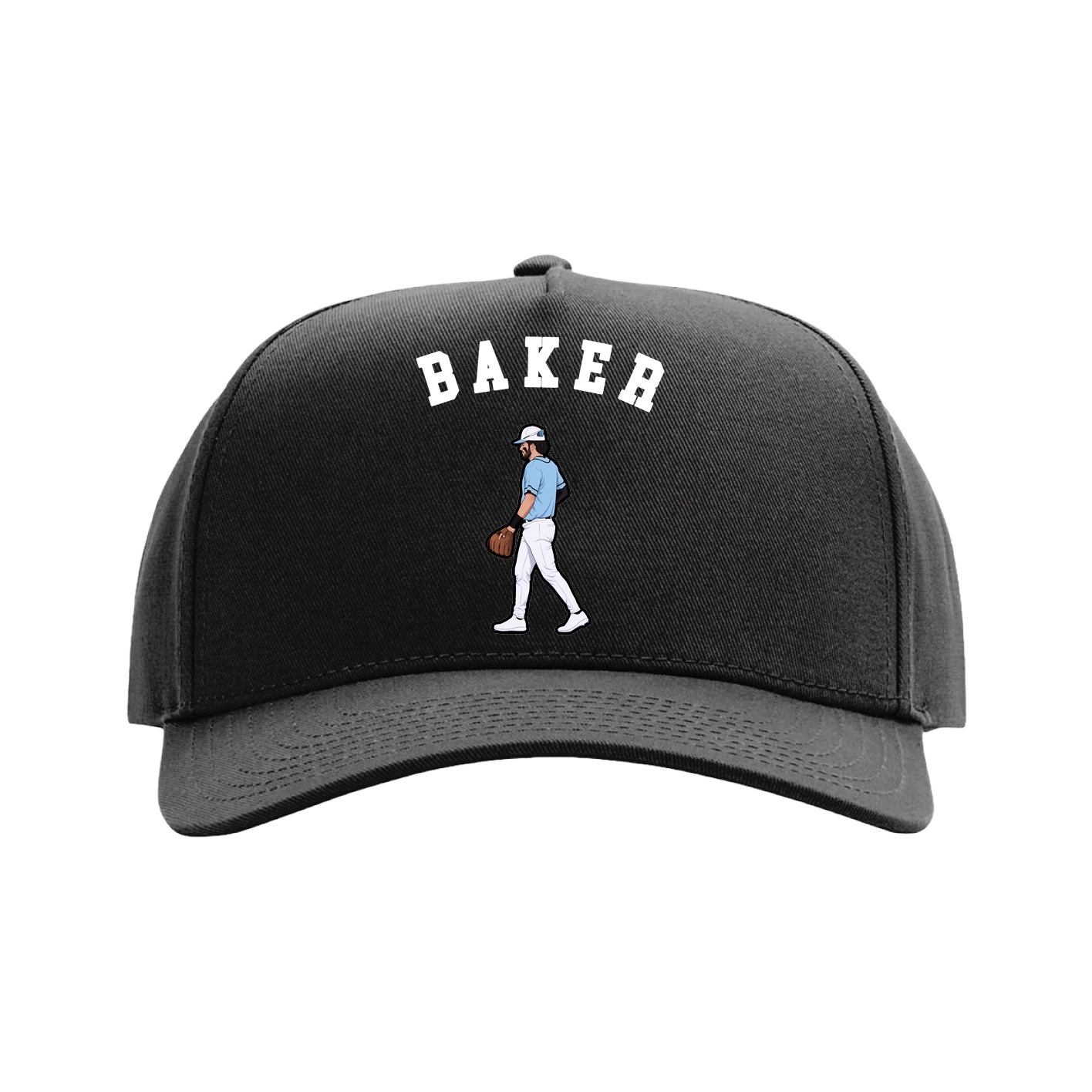 Full Fabric Five-Panel Champ Cap