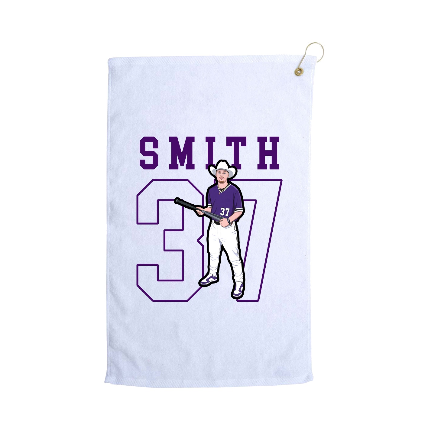 Golf Towel — Shirsey in White