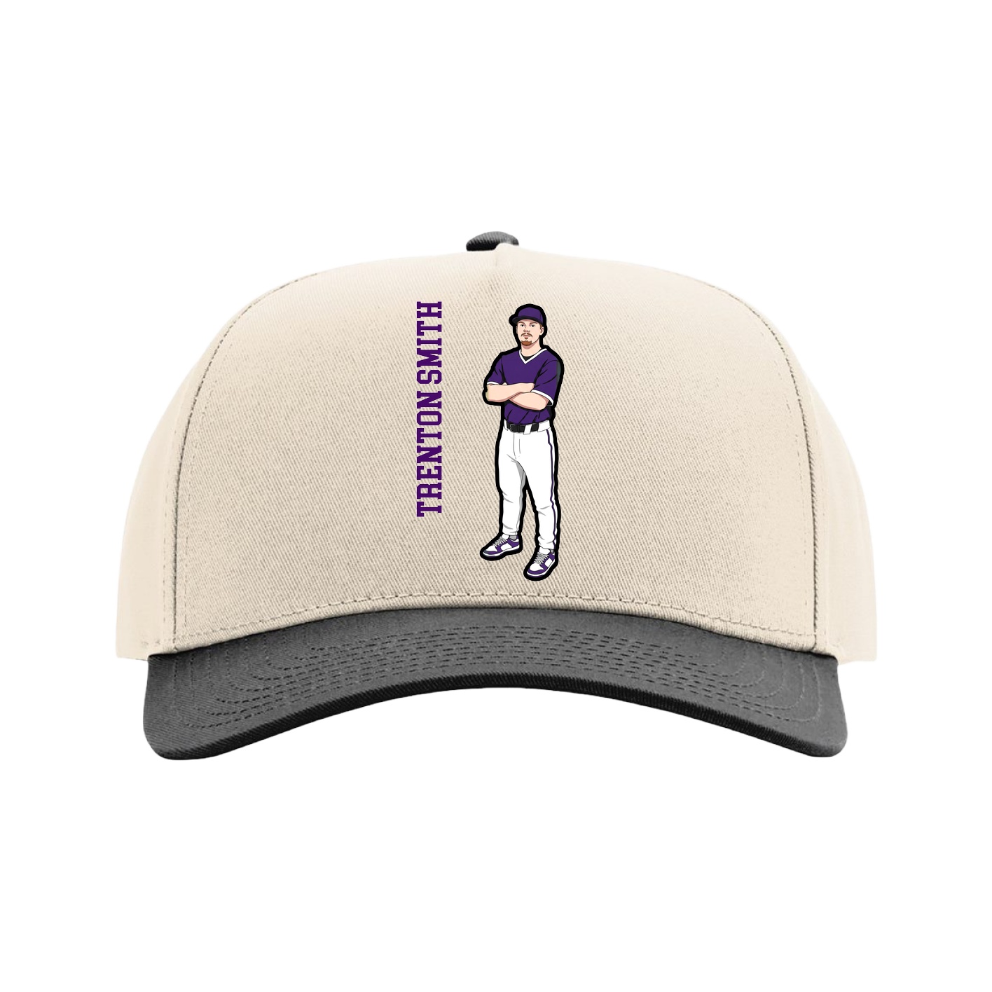 Full Fabric Five-Panel Champ Cap