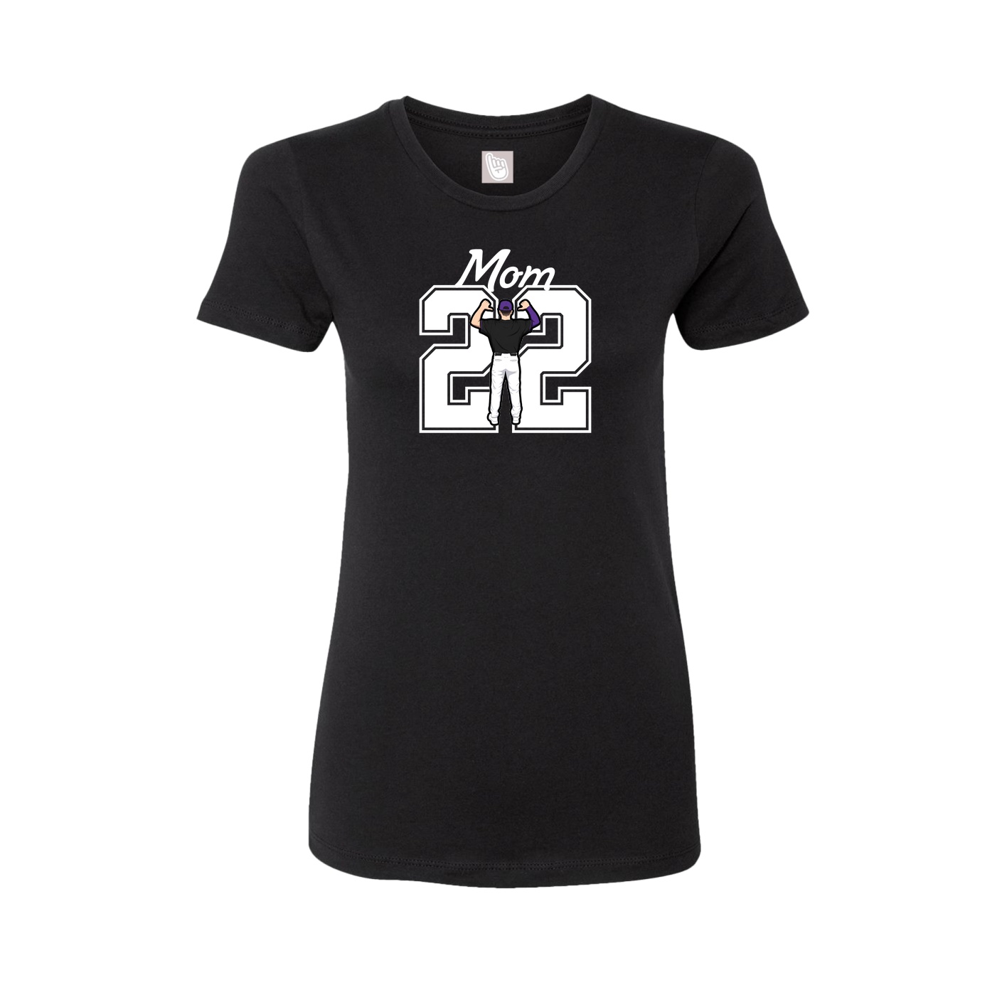 Womens Tee — Mothers Day Shirsey in Black