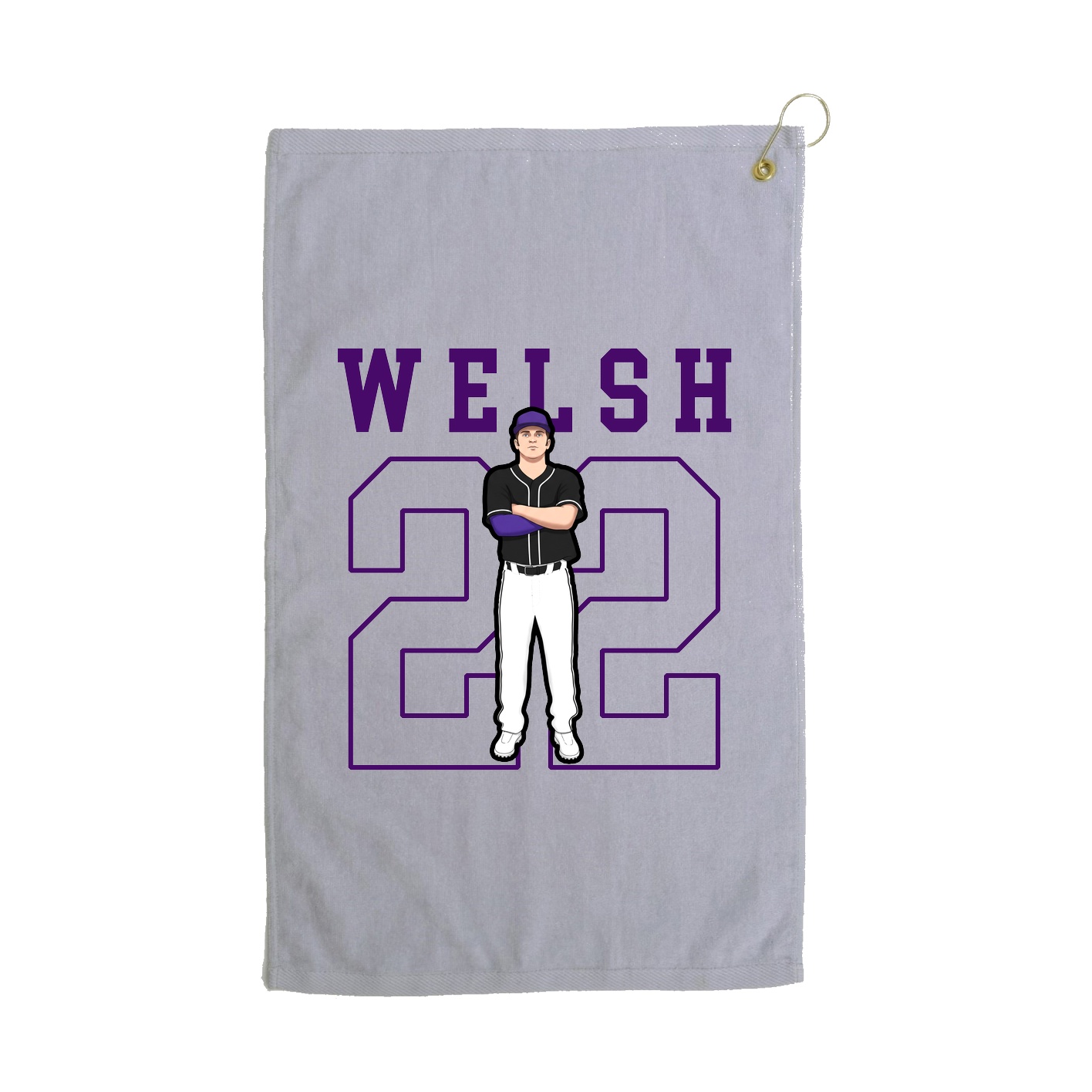 Golf Towel — Shirsey in Grey