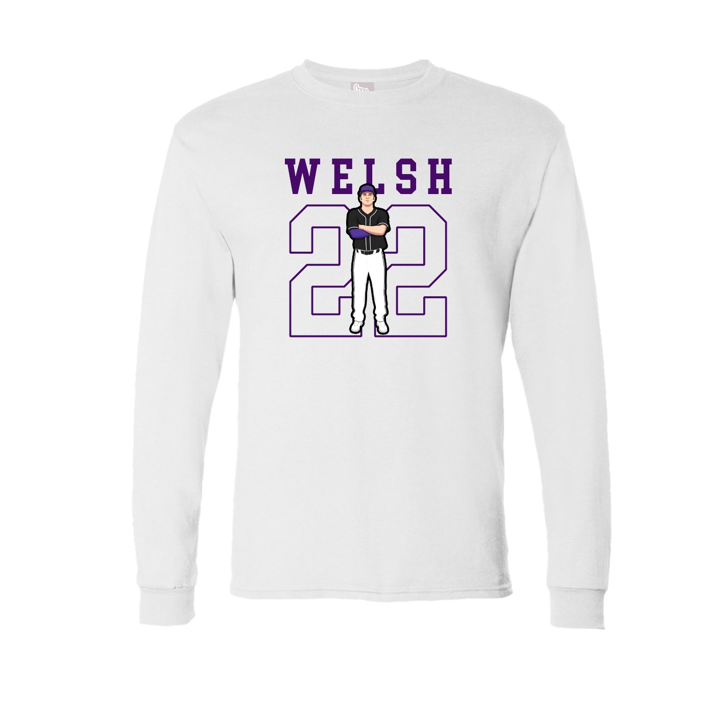 Long Sleeve Tee — Shirsey in White