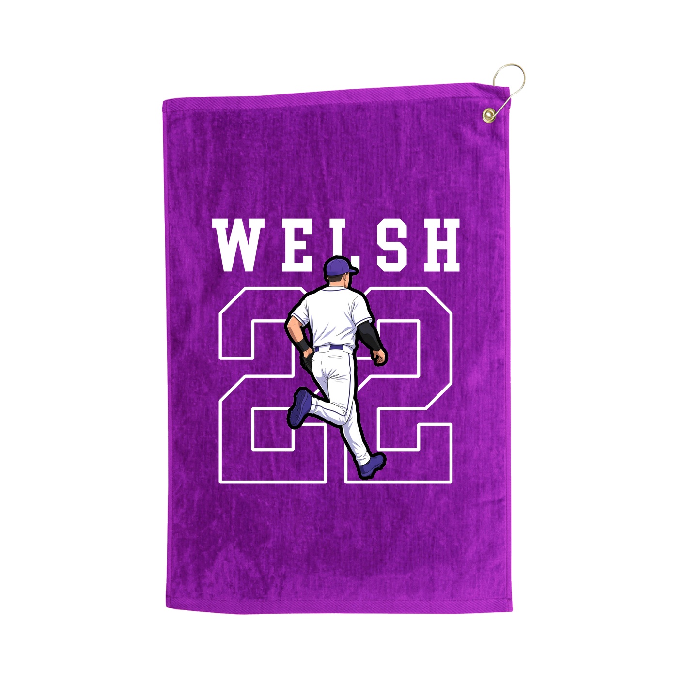Golf Towel — Shirsey in Purple