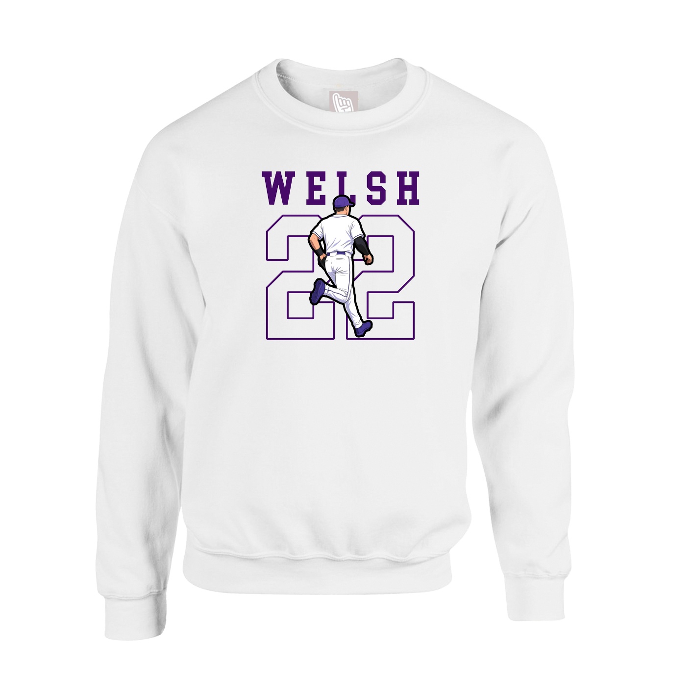 Fleece Crew — Shirsey in White