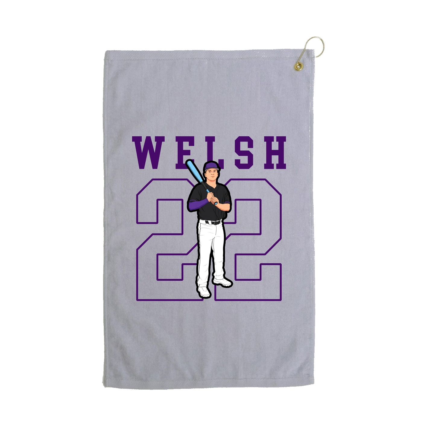 Golf Towel — Shirsey in Grey