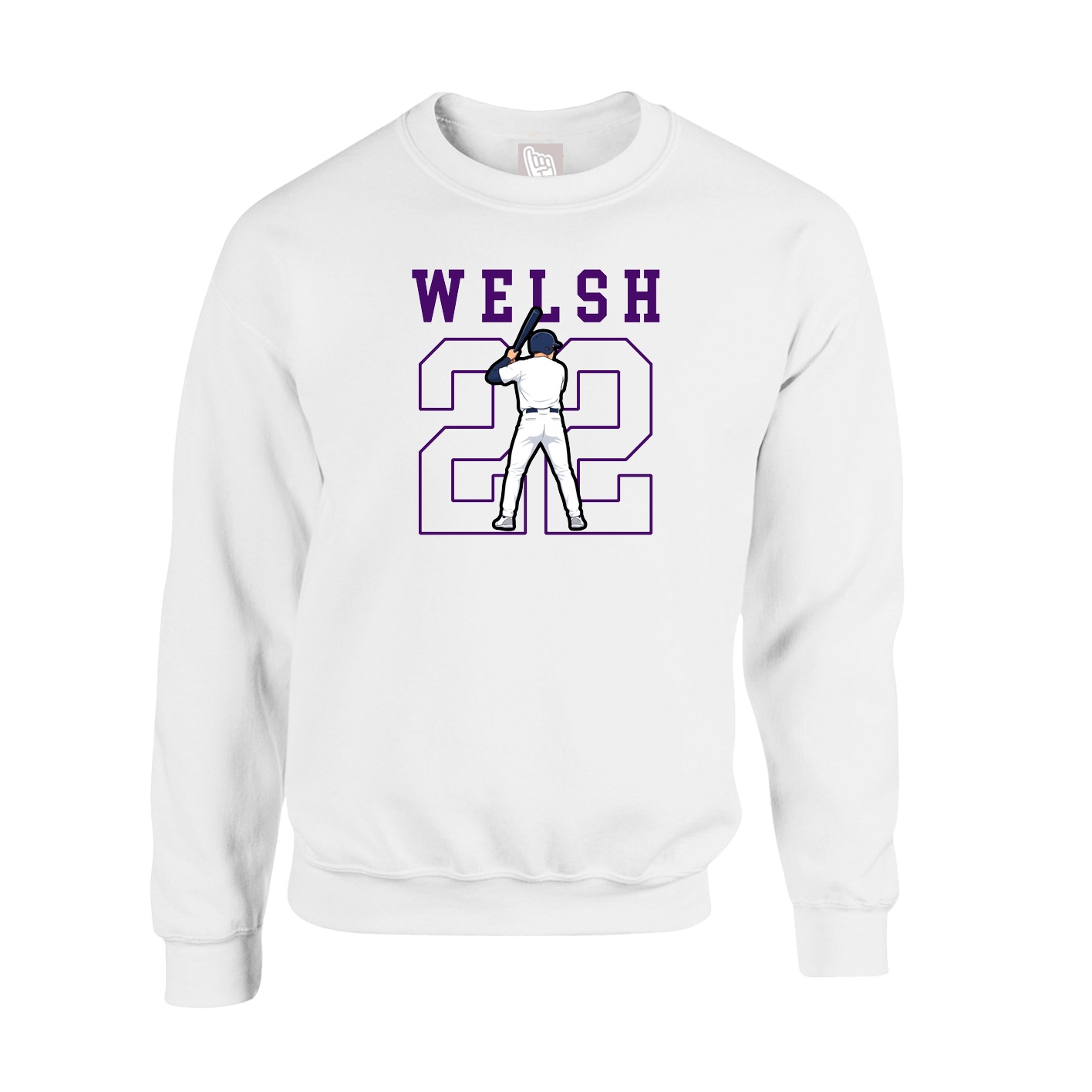 Fleece Crew — Shirsey in White