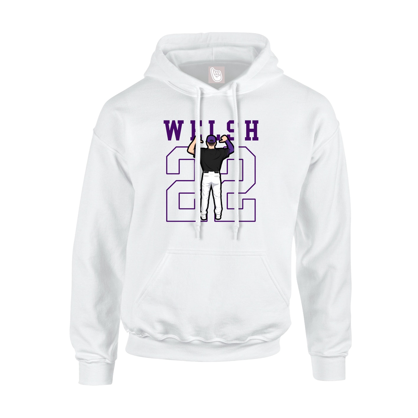 Youth Hoodie — Shirsey in White
