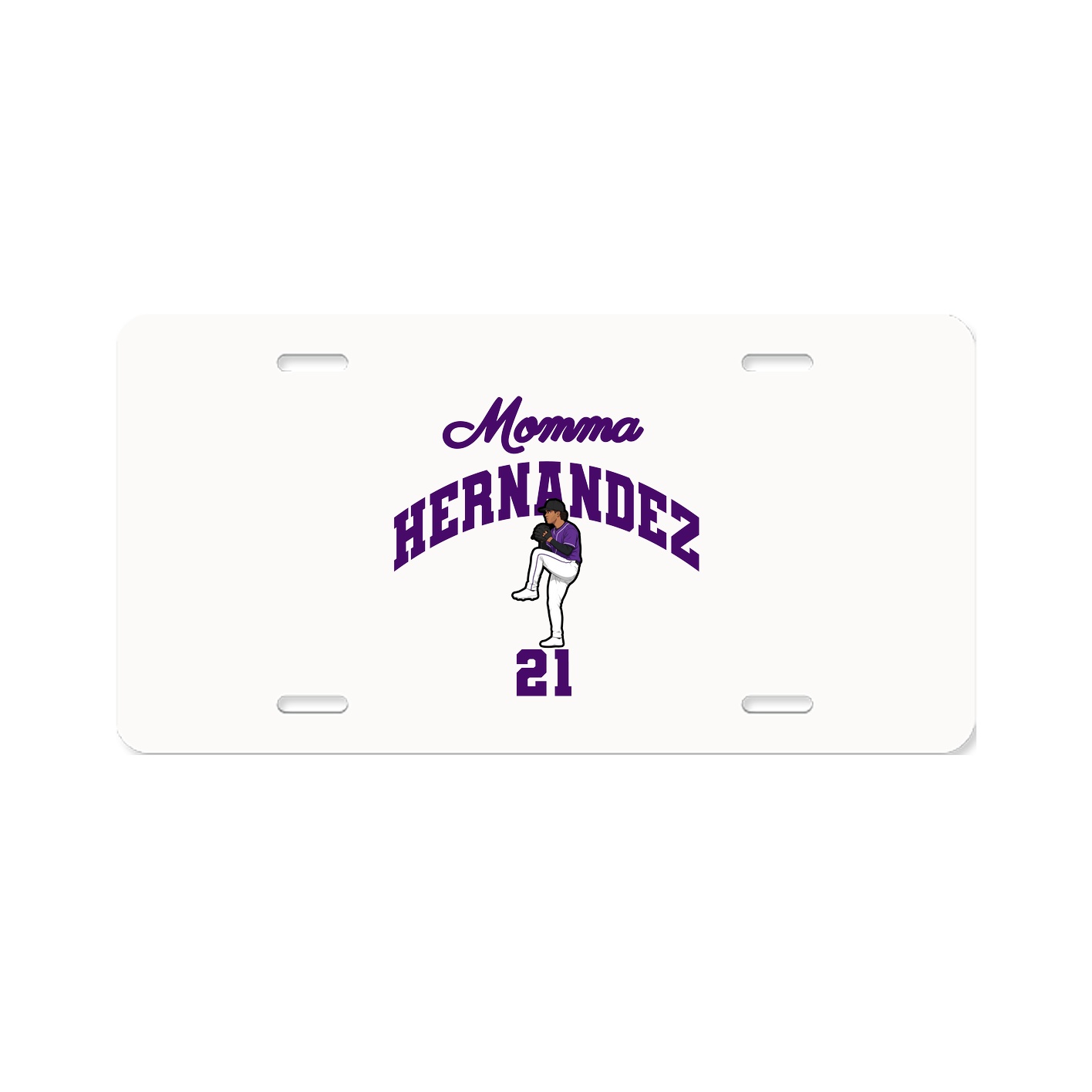 License Plate — Mothers Day Arch in Classic