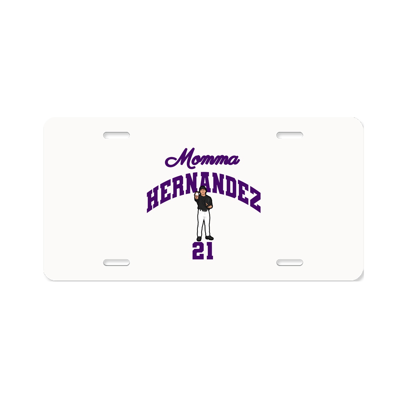 License Plate — Mothers Day Arch in Classic
