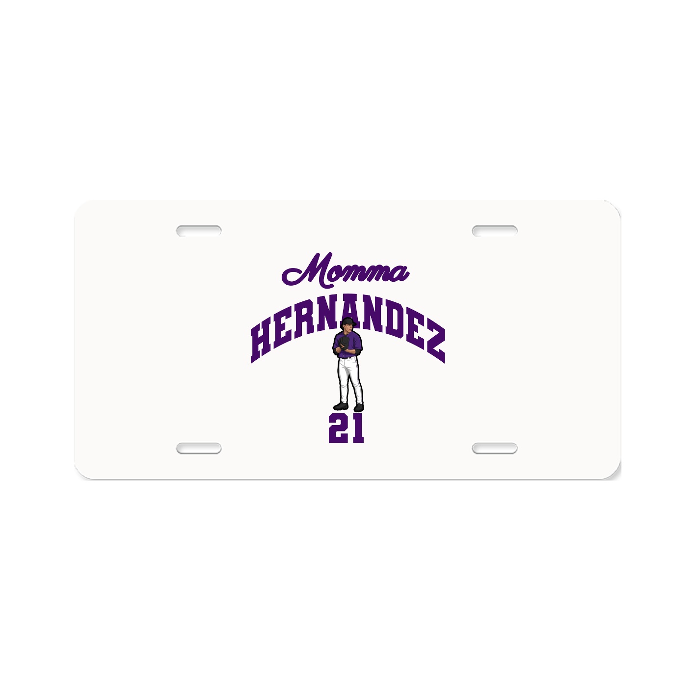 License Plate — Mothers Day Arch in Classic