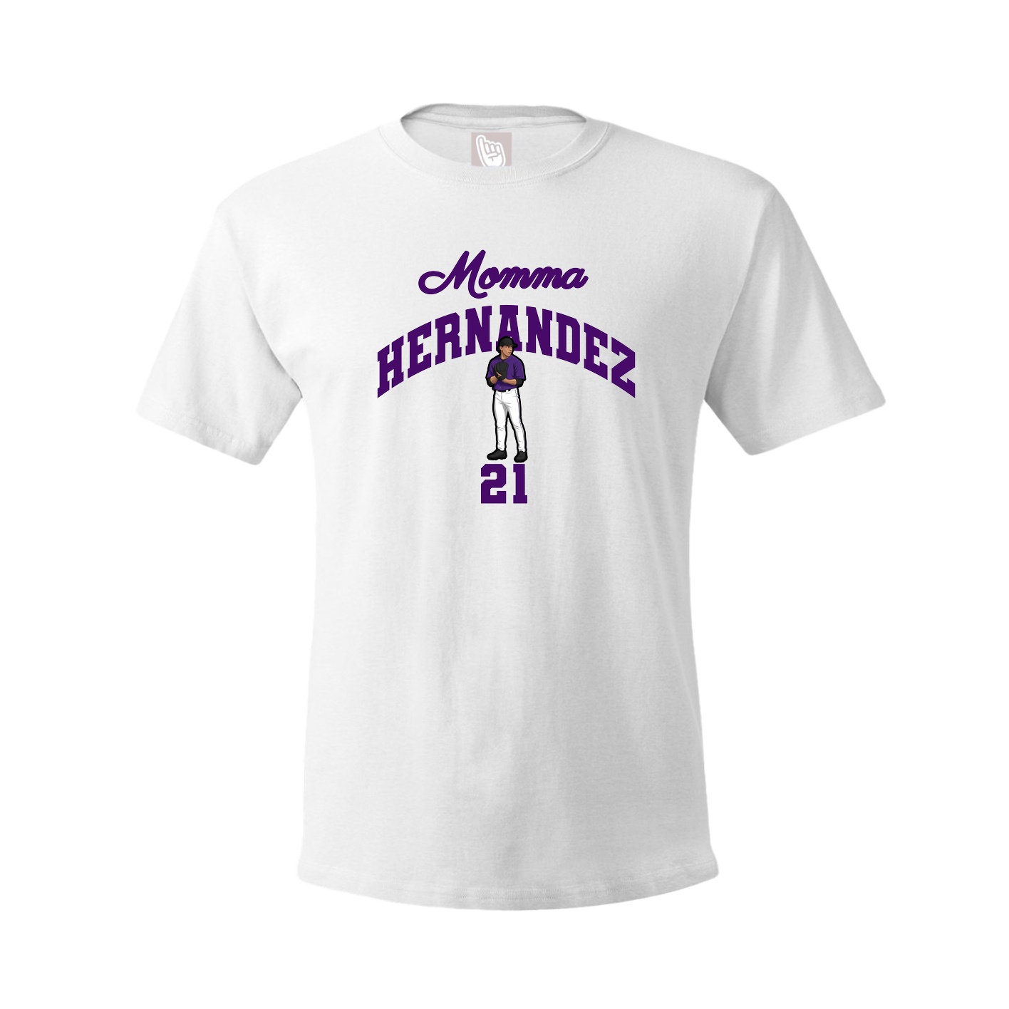 Tee — Mothers Day Arch in White