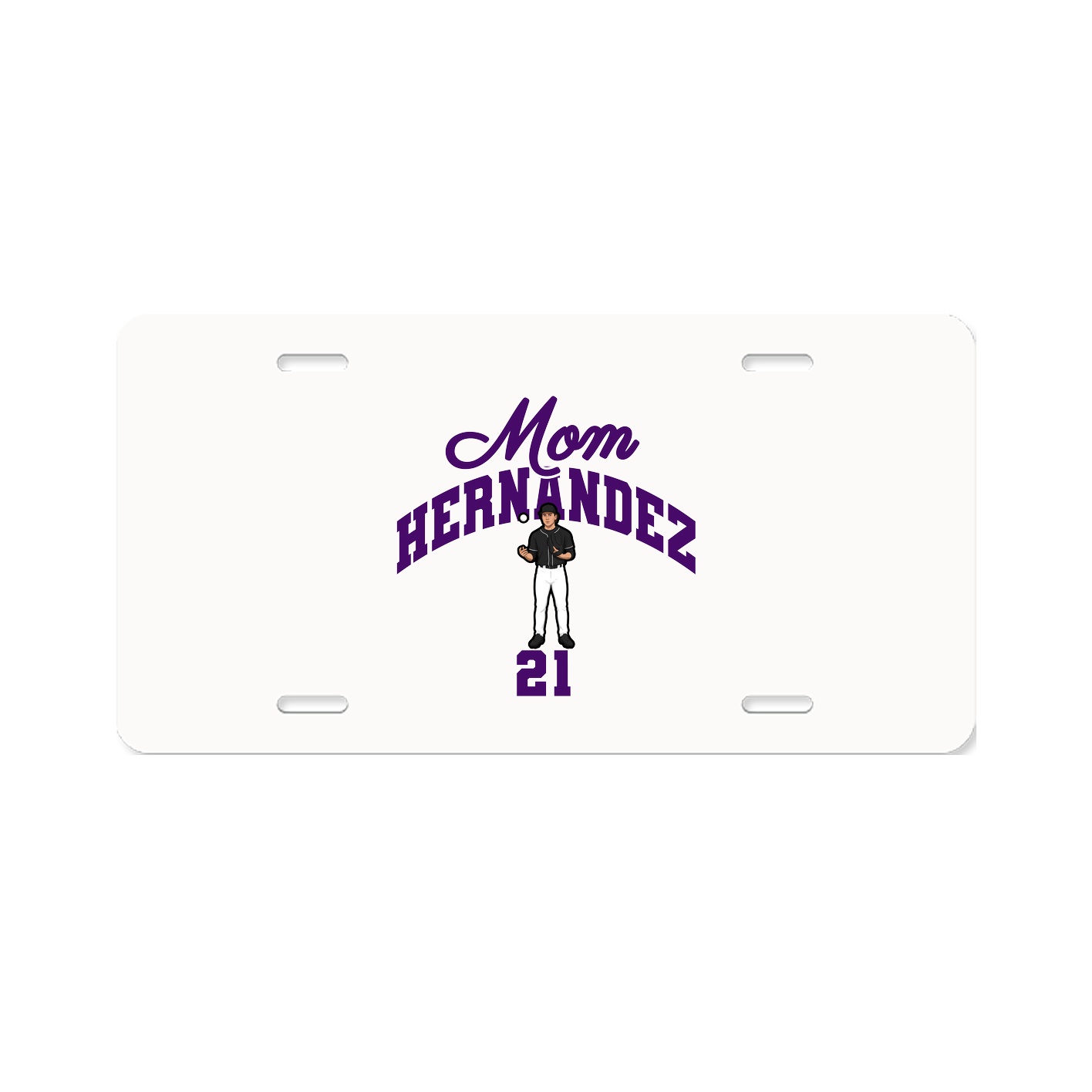 License Plate — Mothers Day Arch in Classic