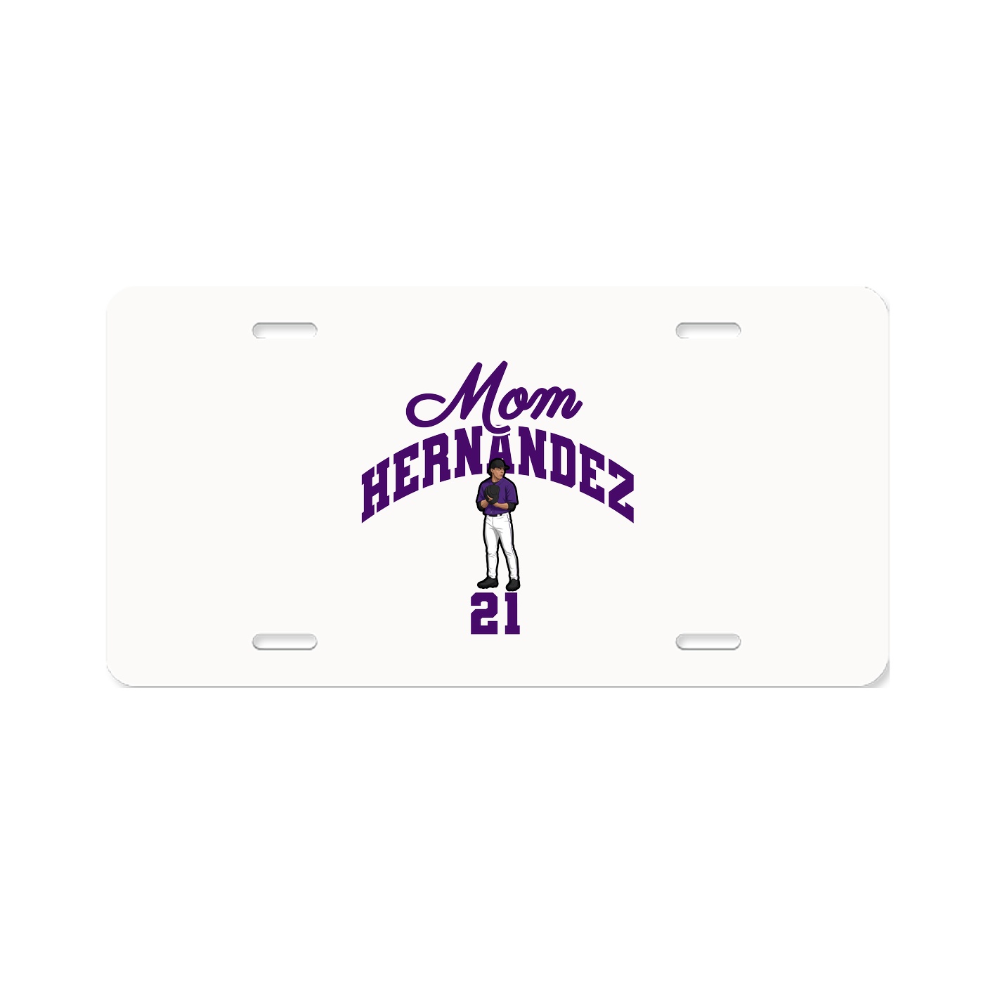 License Plate — Mothers Day Arch in Classic