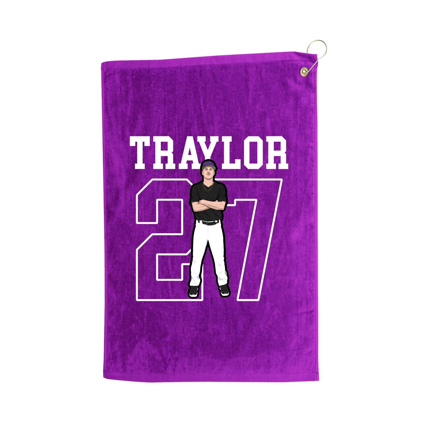 Terry Velour Golf Towel