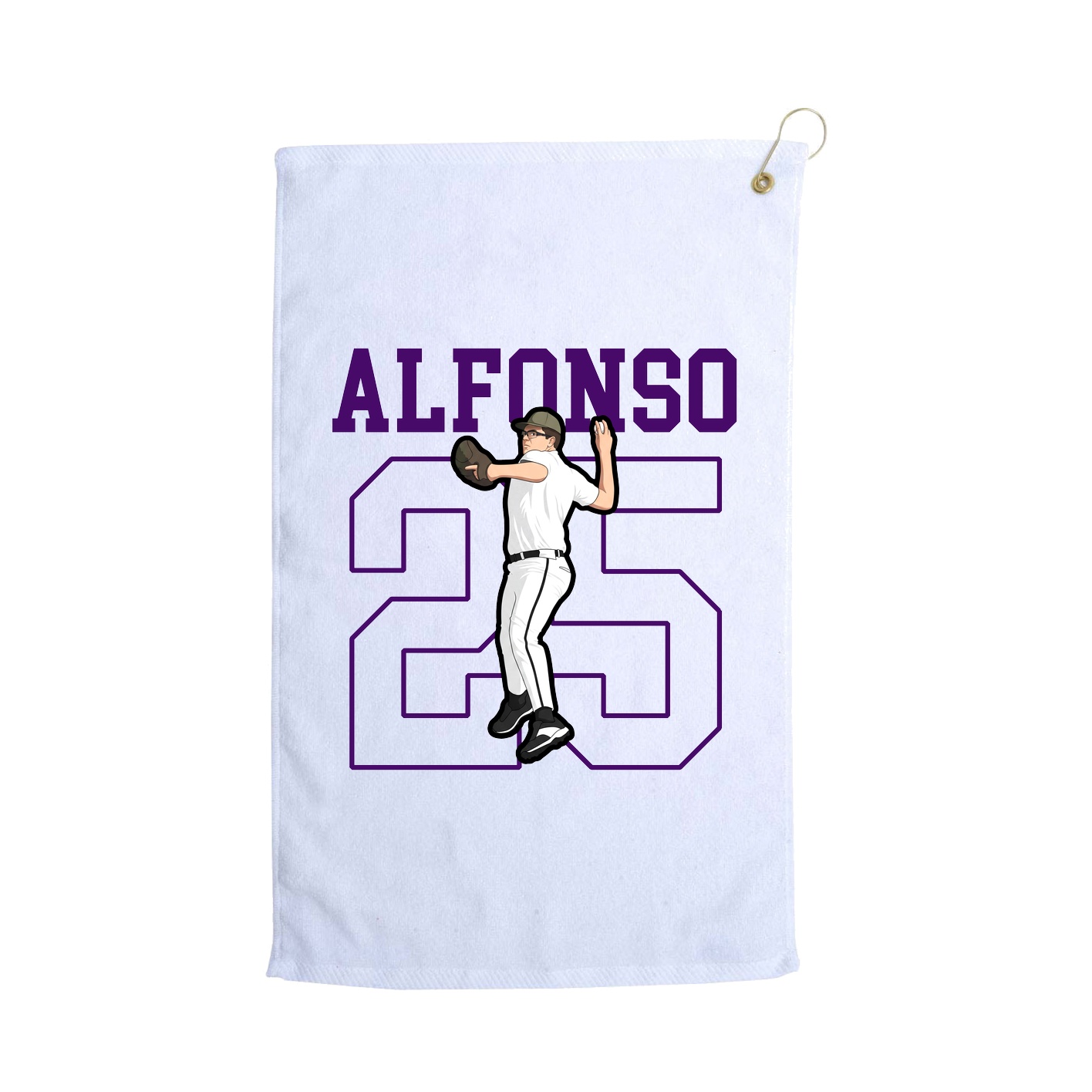 Golf Towel — Shirsey in White