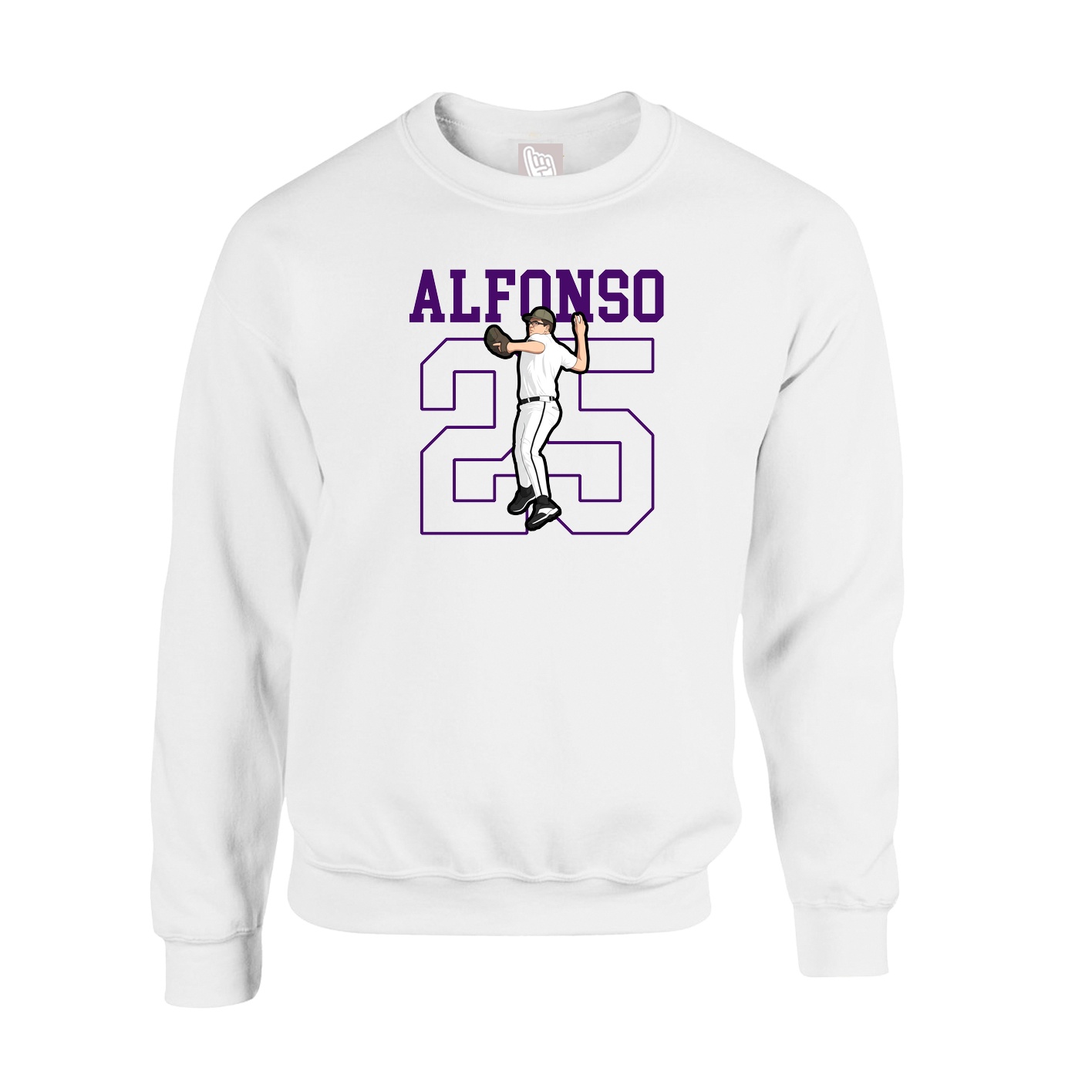 Fleece Crew — Shirsey in White
