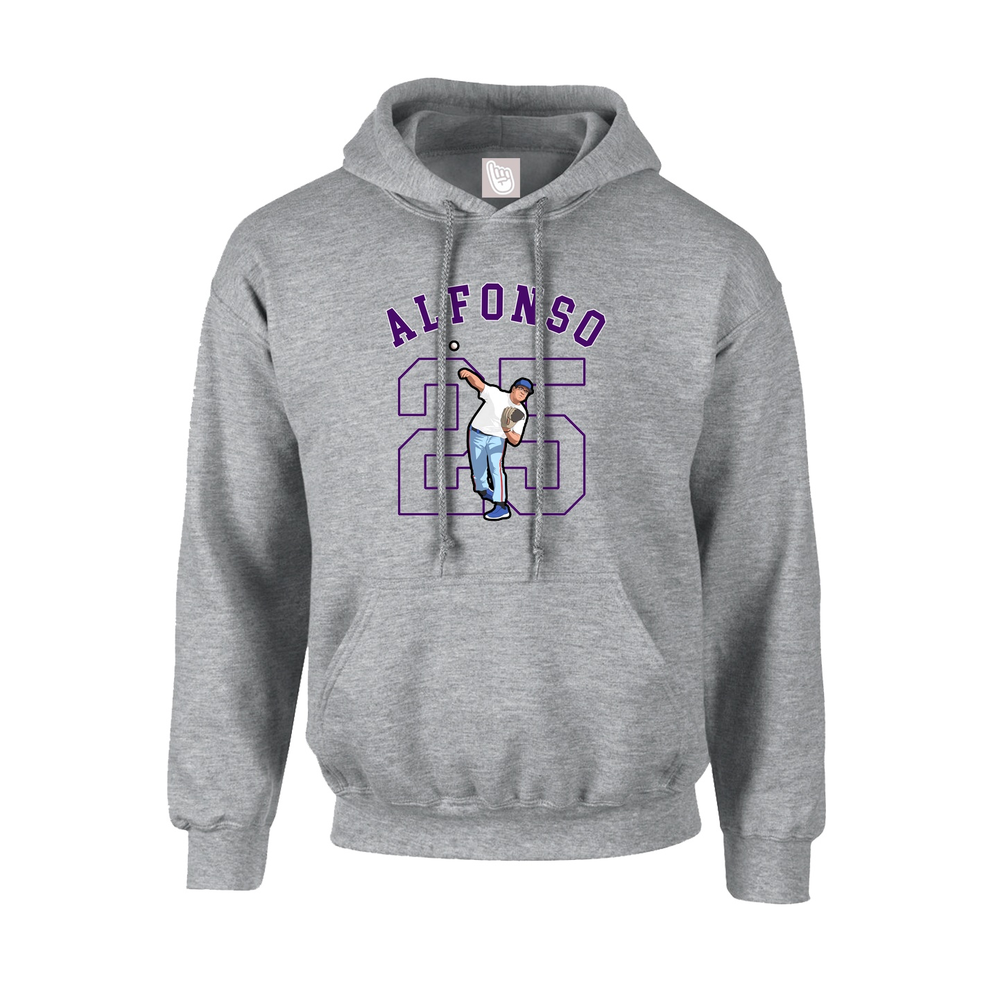 Youth Hoodie — Shirsey Arch in Grey