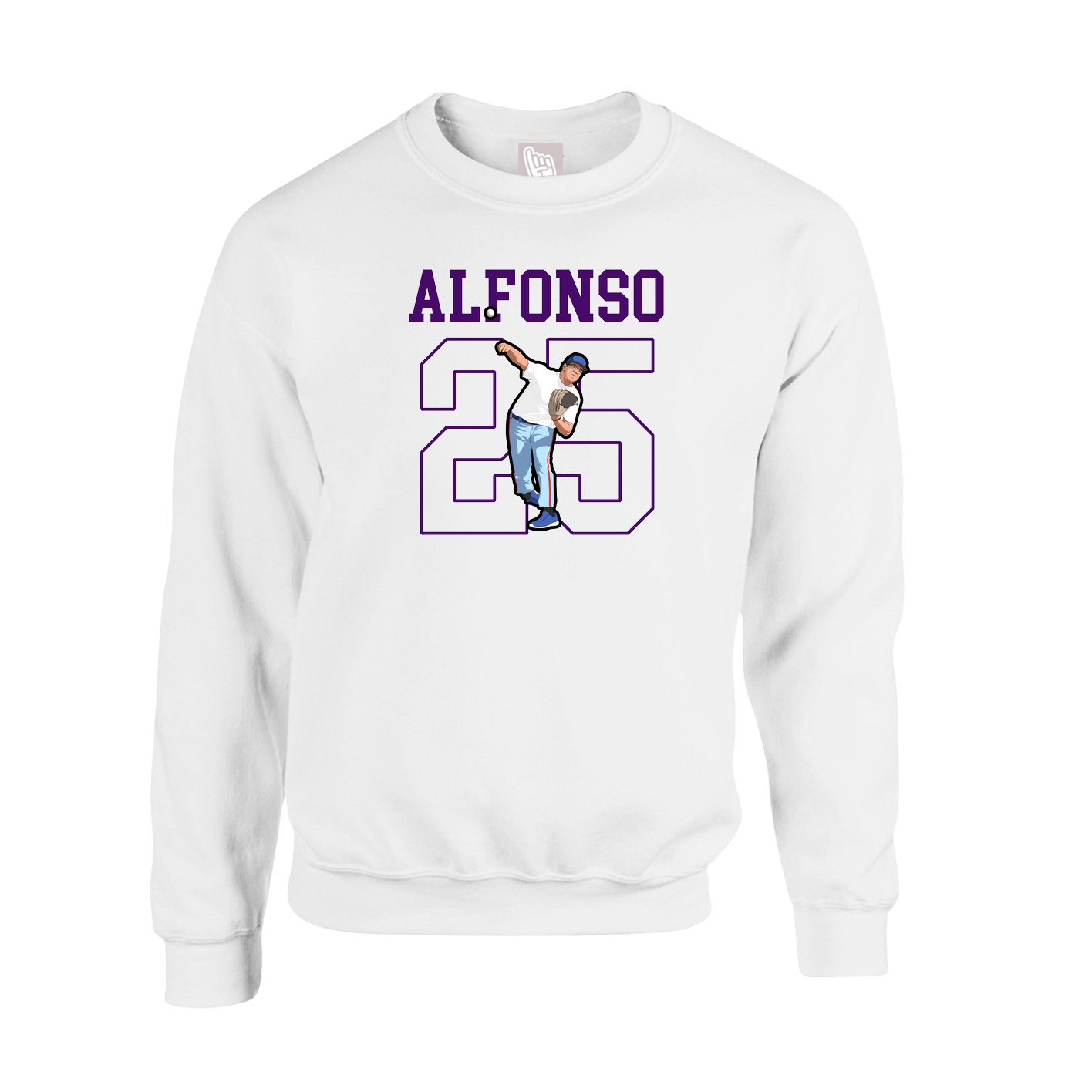 Fleece Crew — Shirsey in White