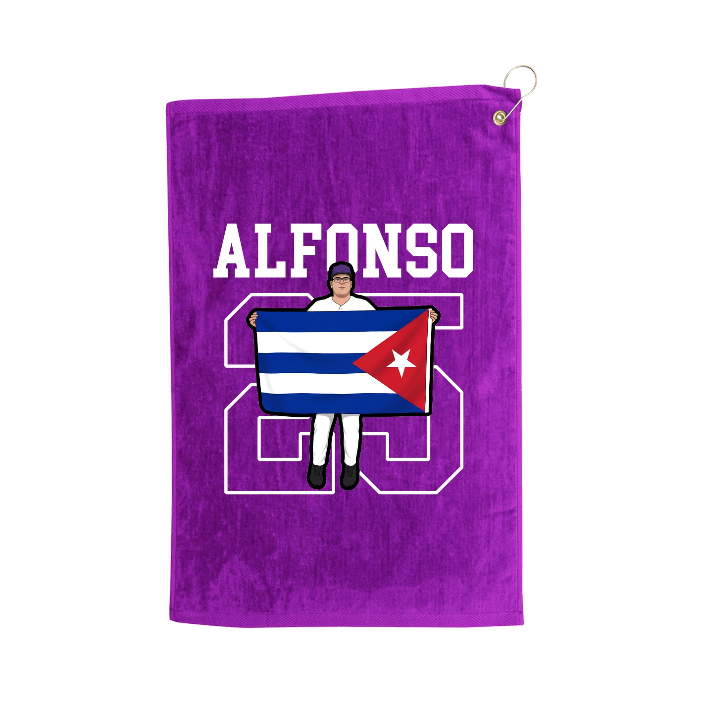 Golf Towel — Shirsey in Purple