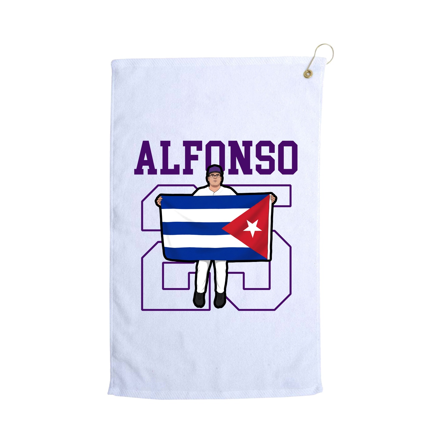 Terry Velour Golf Towel