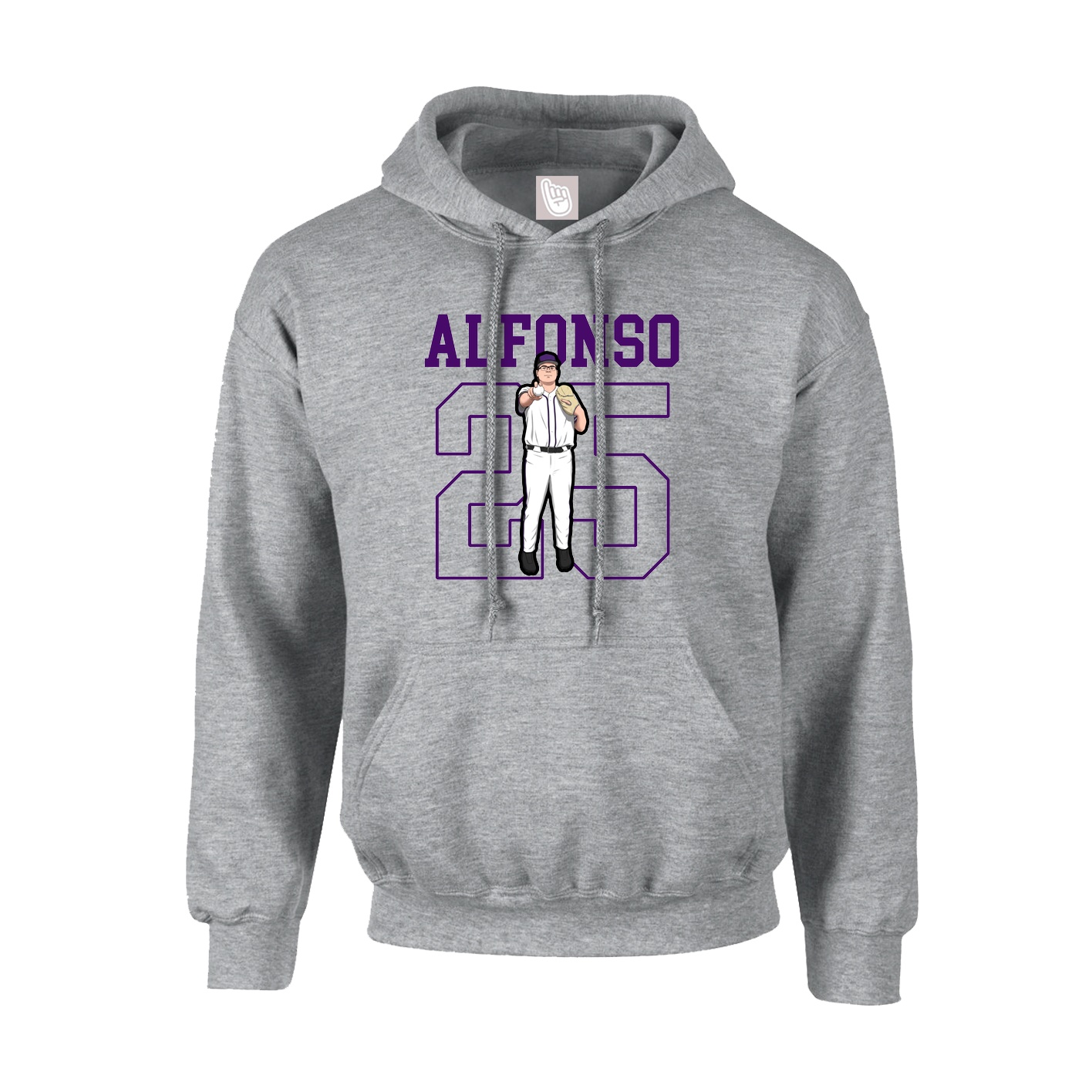 Hoodie — Shirsey in Grey