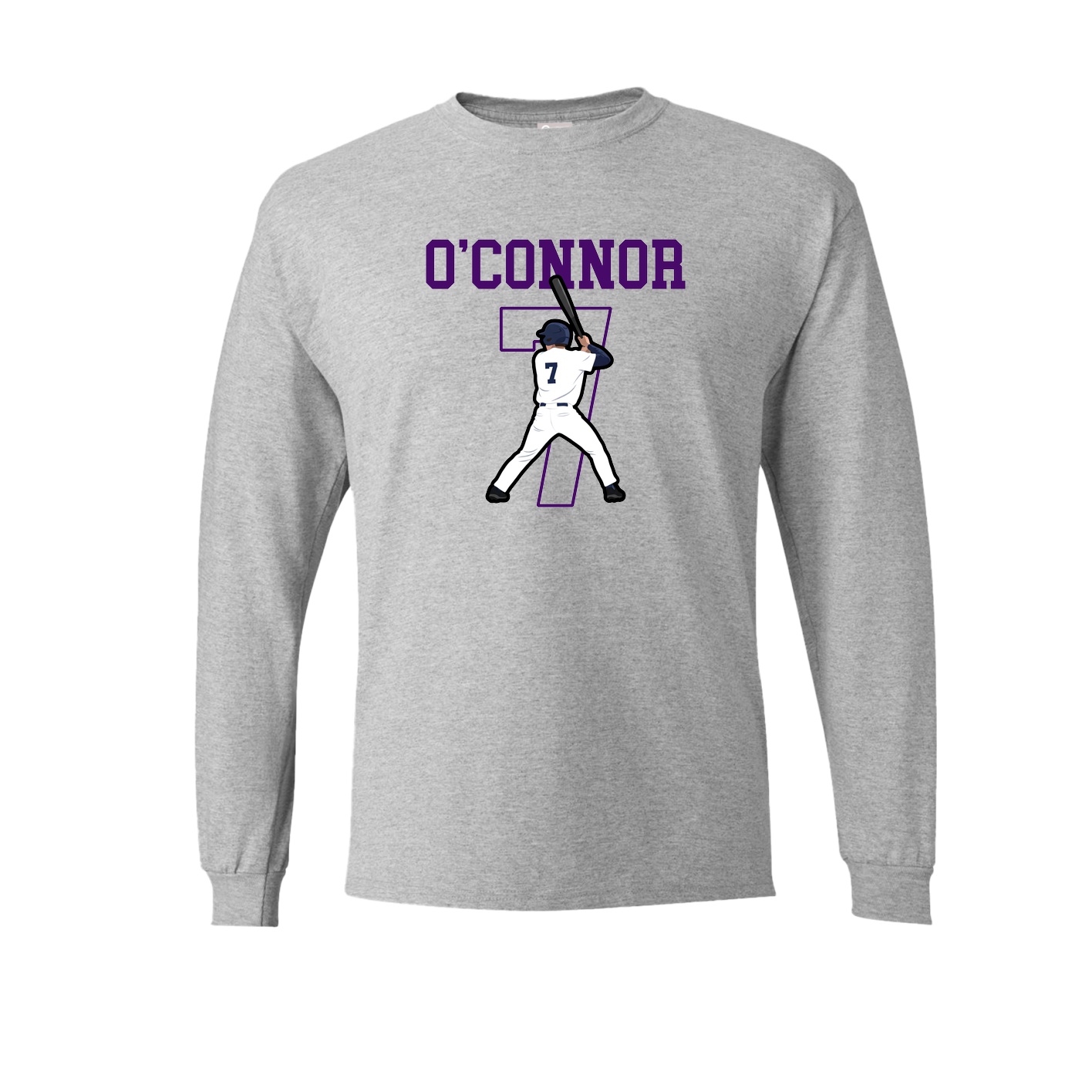 Long Sleeve Tee — Shirsey in Grey