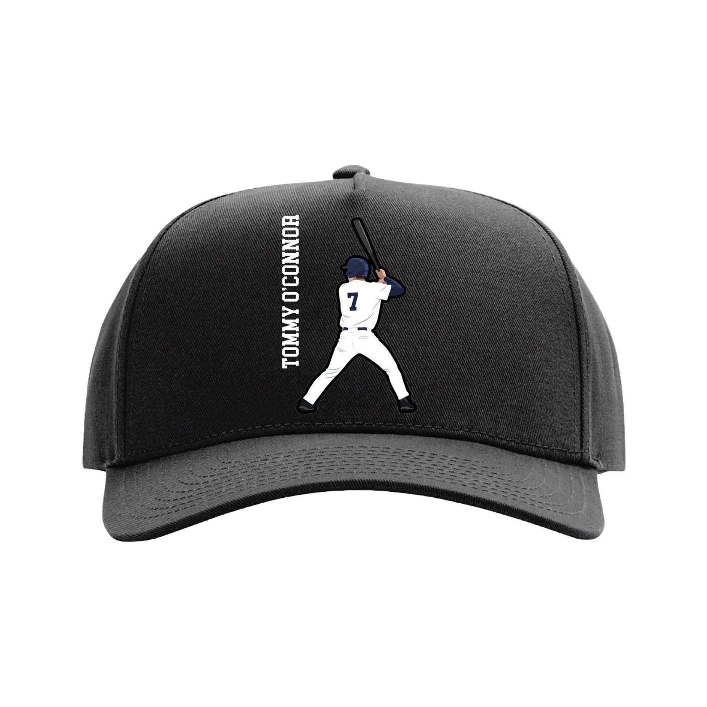 Full Fabric Five-Panel Champ Cap