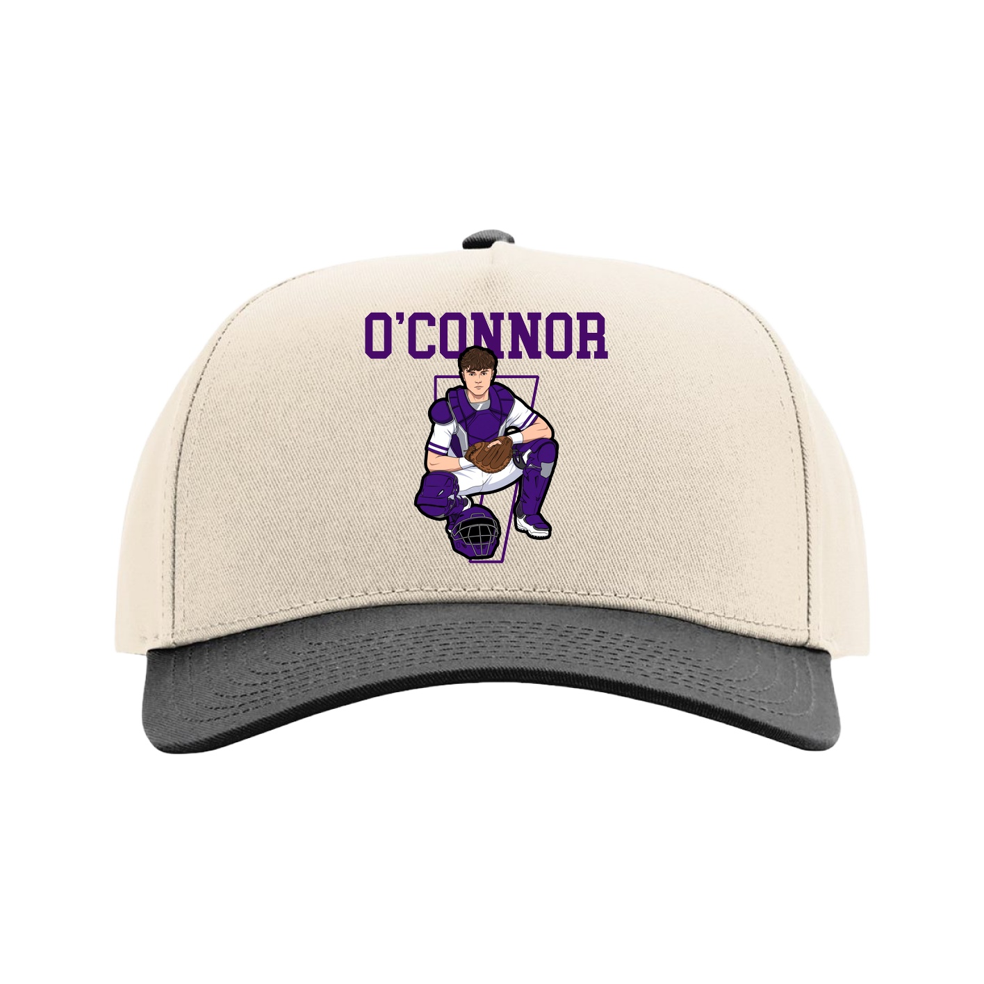 Full Fabric Five-Panel Champ Cap