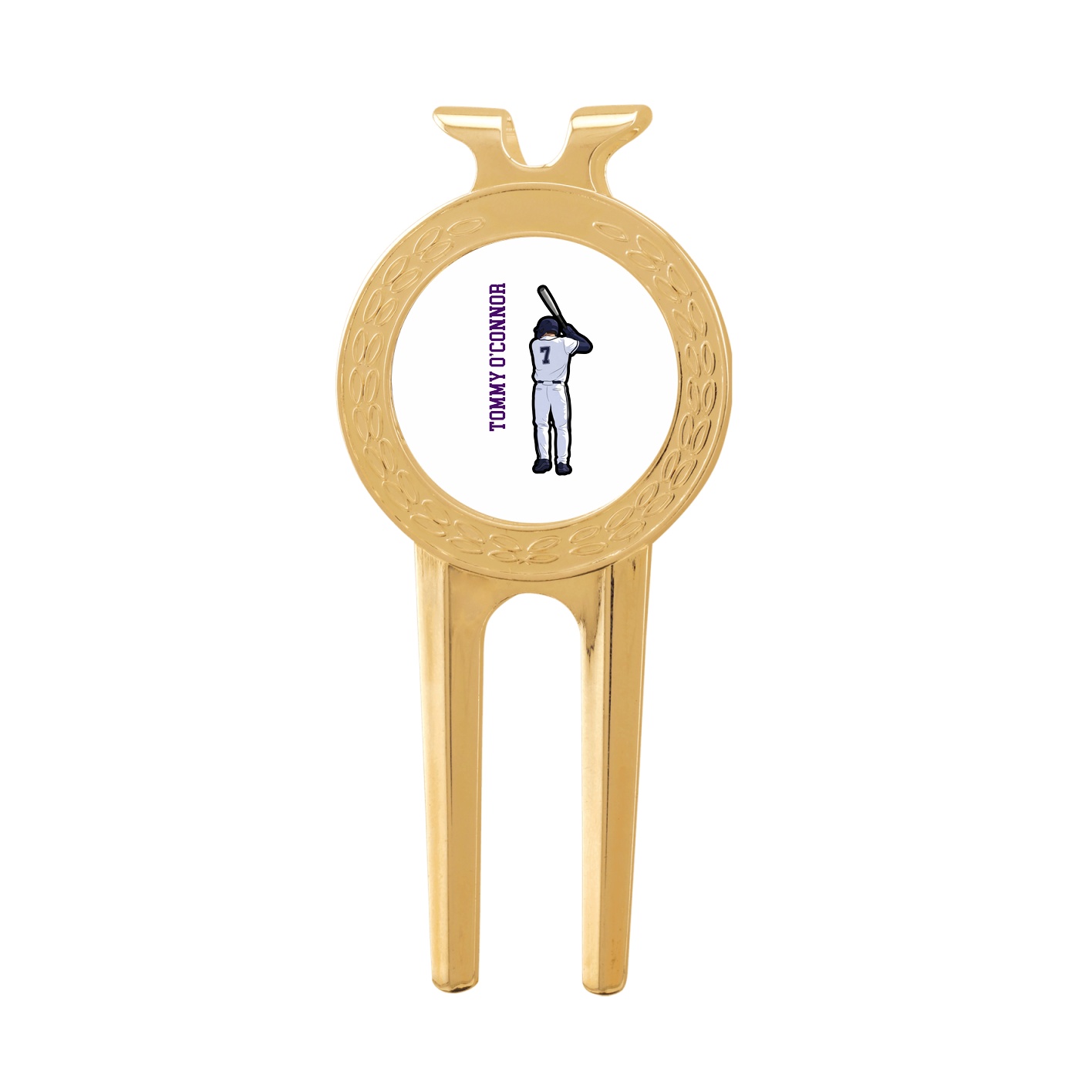 Divot Tool with Ball Marker — Name Vertical in Classic