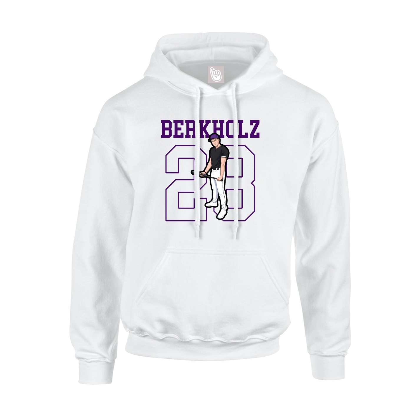 Hoodie — Shirsey in White
