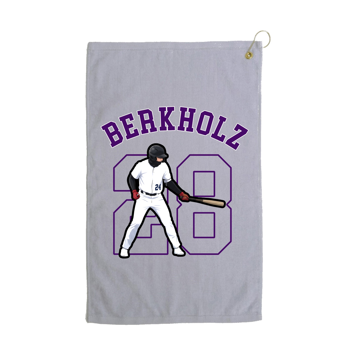 Golf Towel — Shirsey Arch in Grey