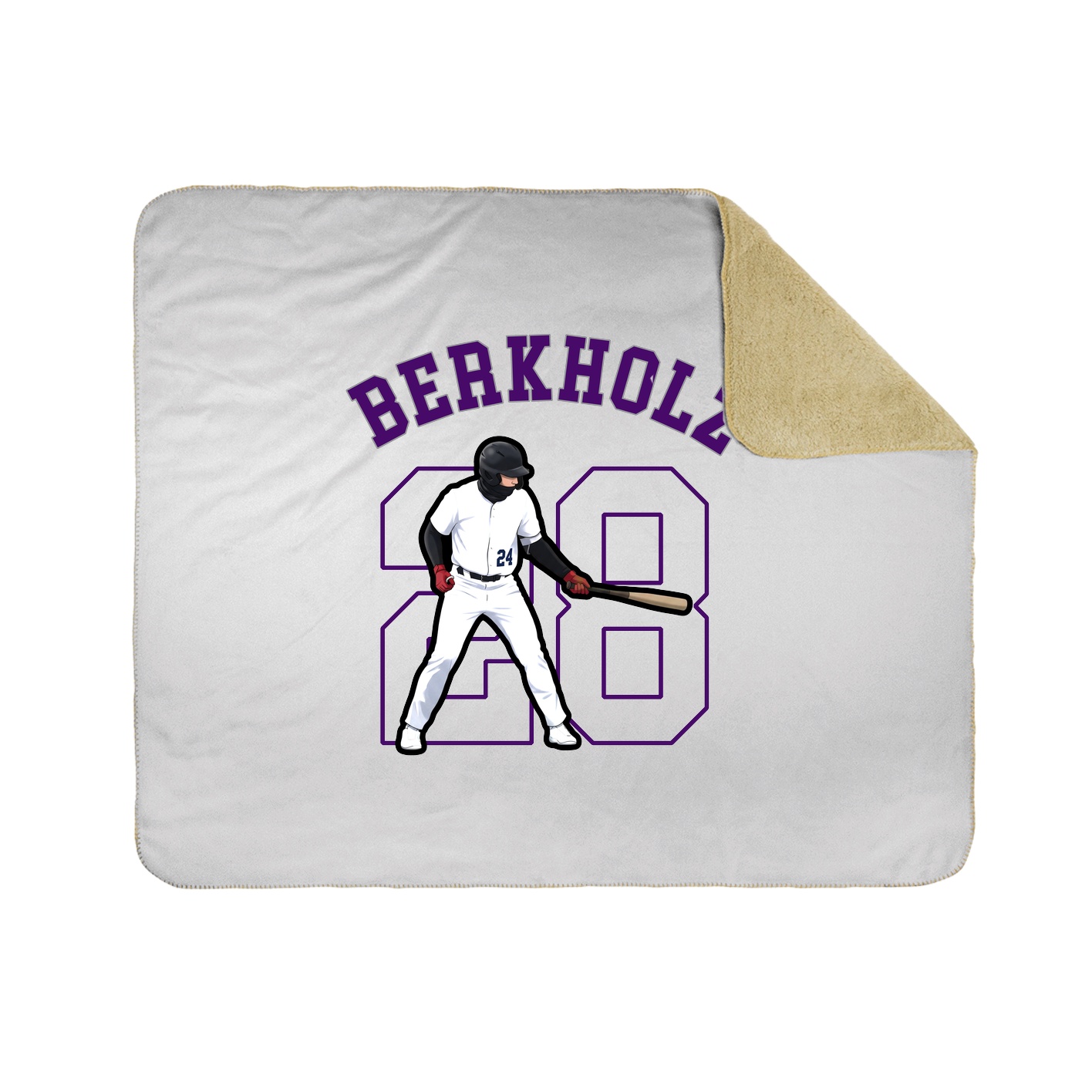 Throw Blanket — Shirsey Arch in White