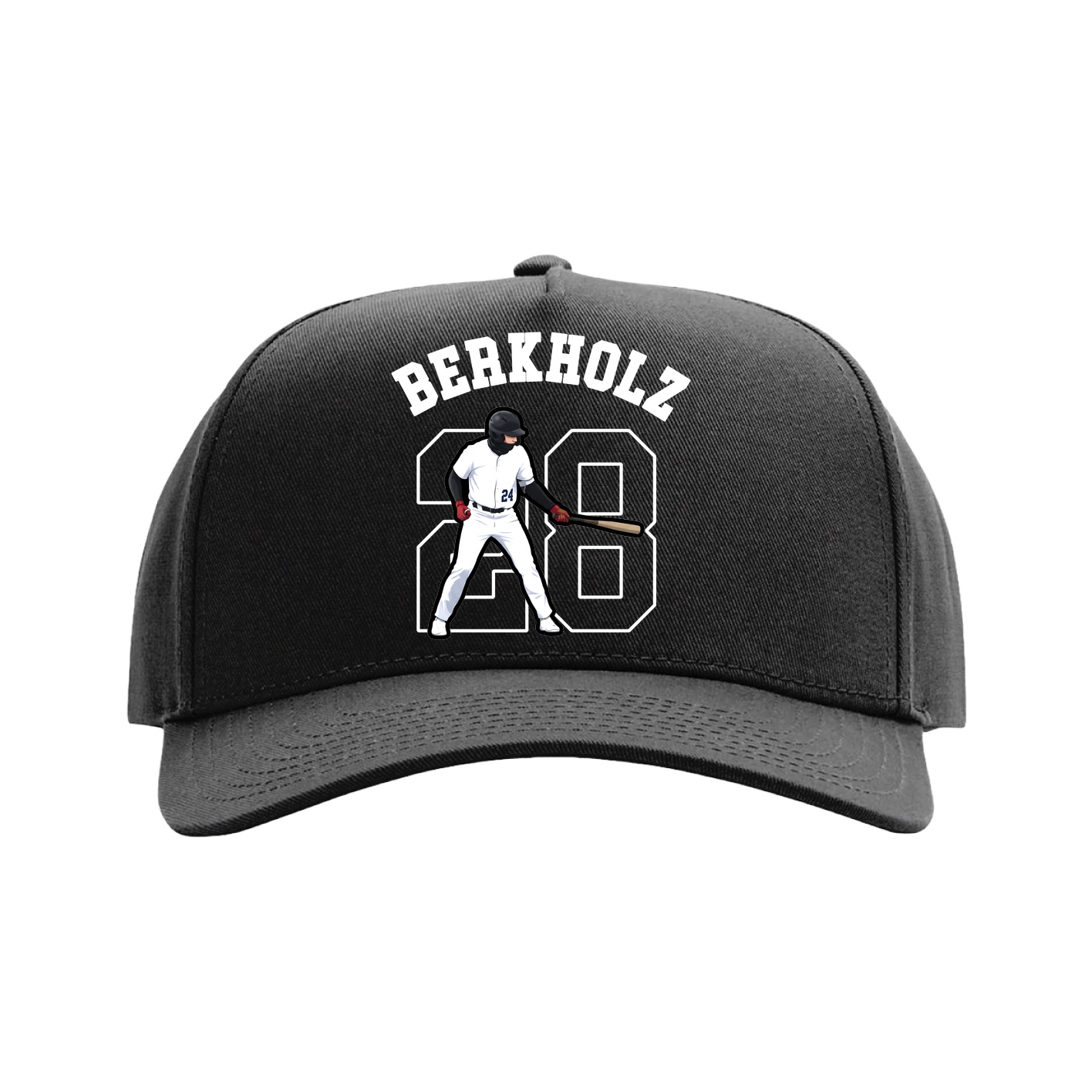 Full Fabric Five-Panel Champ Cap
